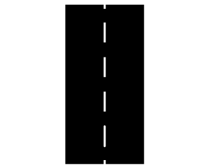 Single strand optical fiber illustration