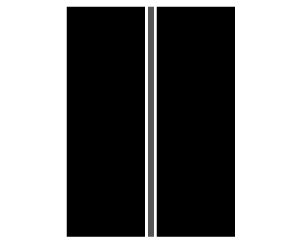 An optical fiber pair illustration