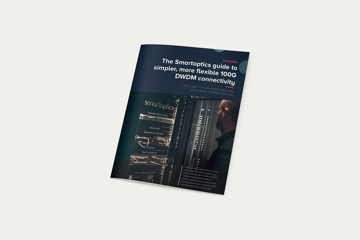 The Smartoptics guide to simpler and more flexible 100G DWDM